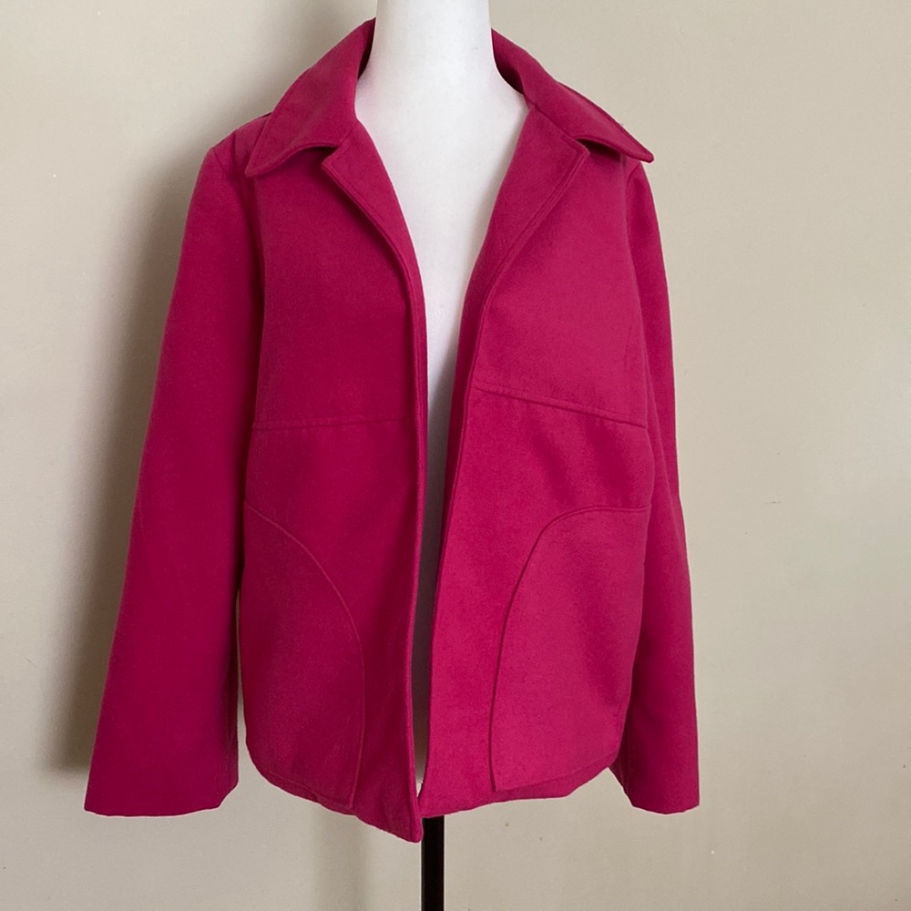 Chico’s barbie pink magenta jacket